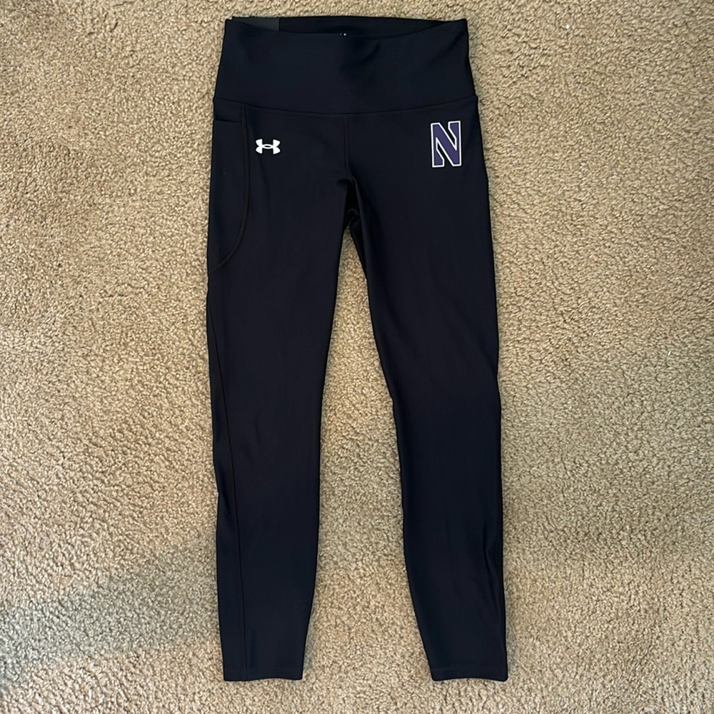 Tags on, never worn, Under Armor Northwestern University Leggings